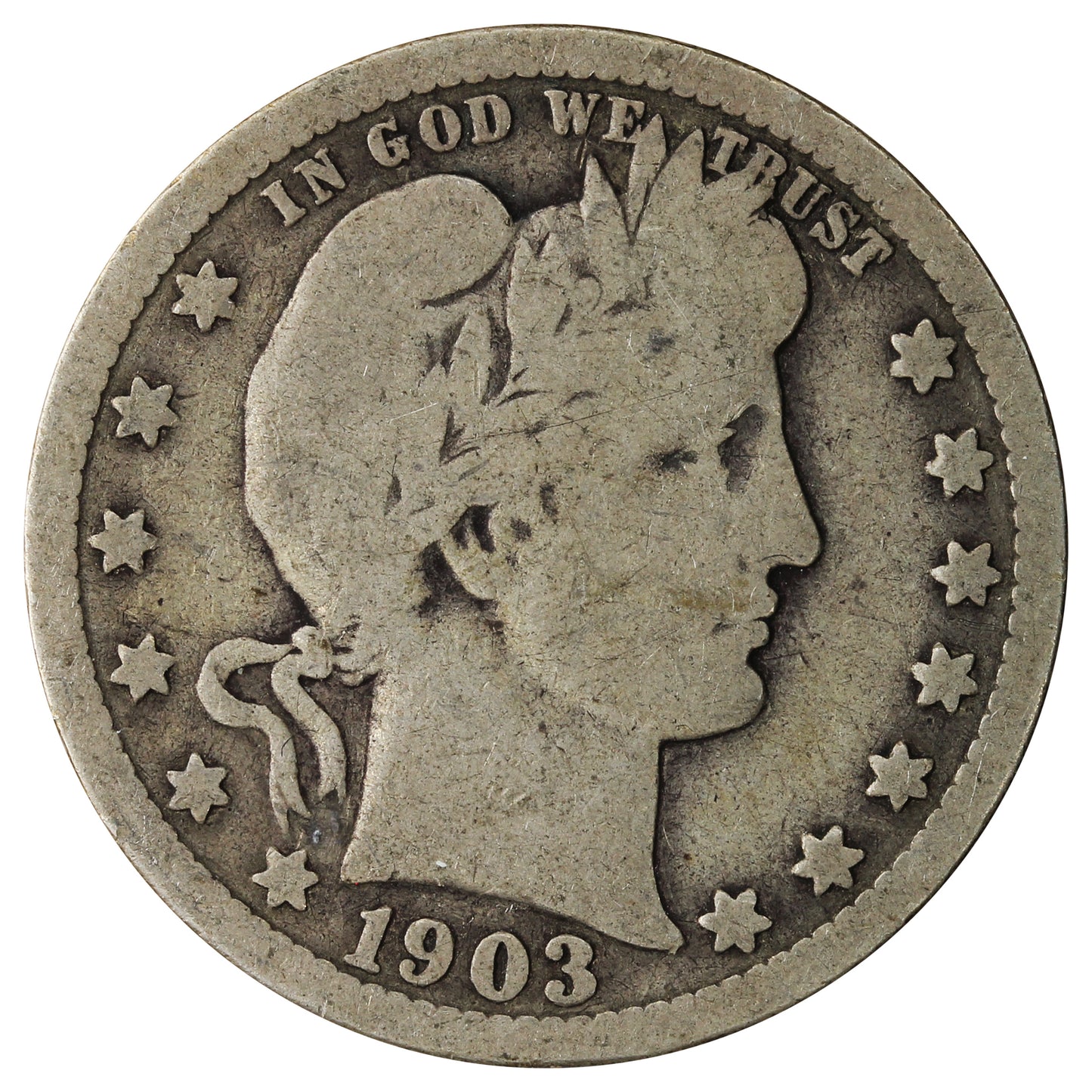 1903 USA Quarter Good (G4)