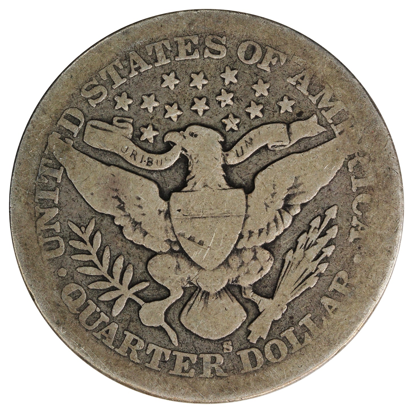1903 S USA Quarter About Good (AG3)