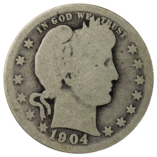 1904 O USA Quarter About Good (AG-3)