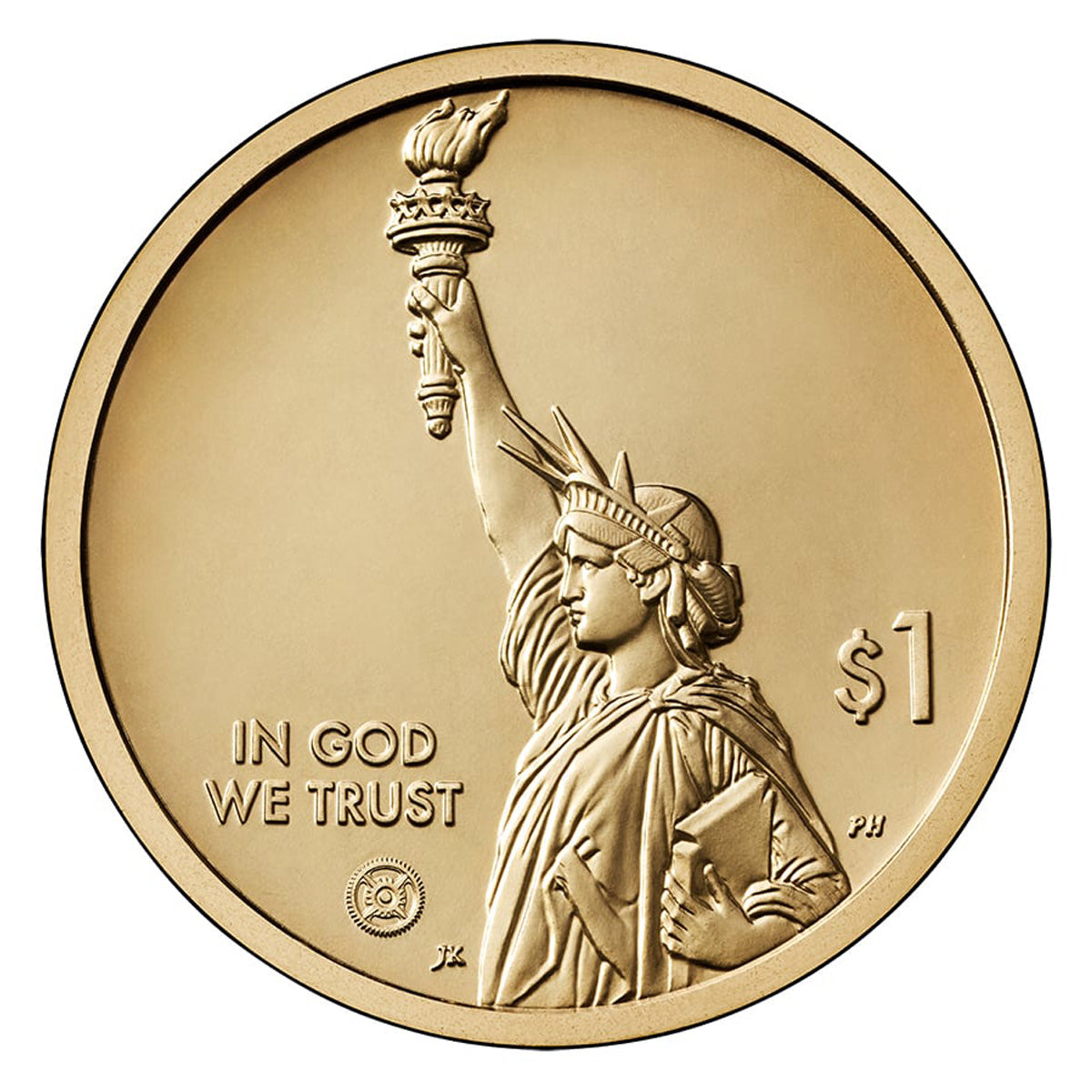 2024 P Maine USA American Innovation Dollar Uncirculated (MS-60)