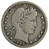 1908 D USA Quarter VG-F (VG10)