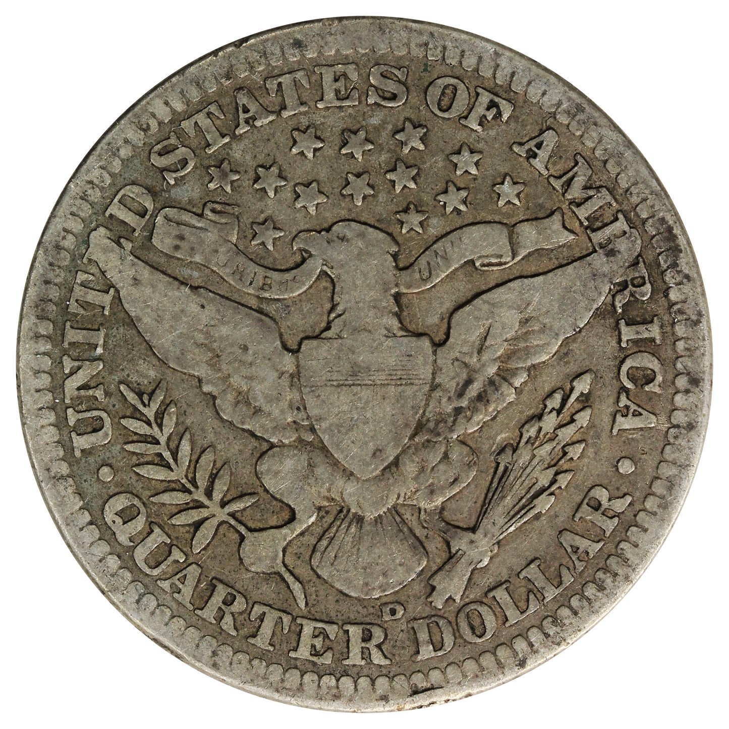 1909 D USA Quarter Very Good (VG8)