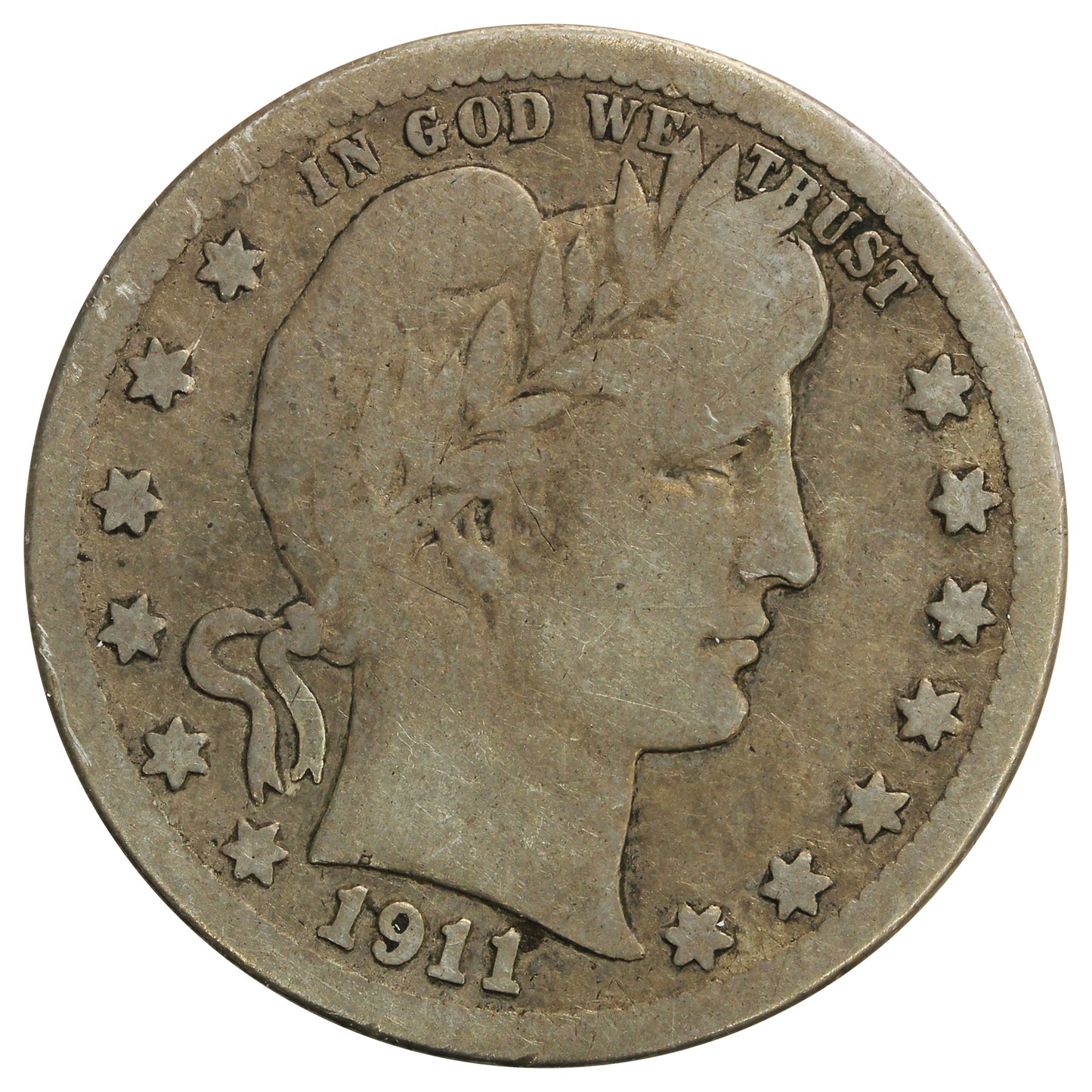 1911 S USA Quarter G-VG (G6)