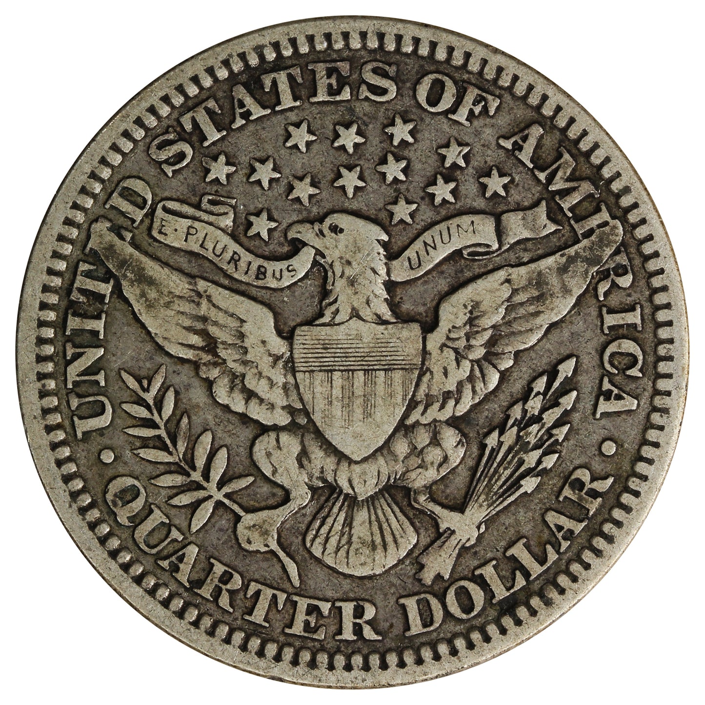1912 USA Quarter F-VF (F15)