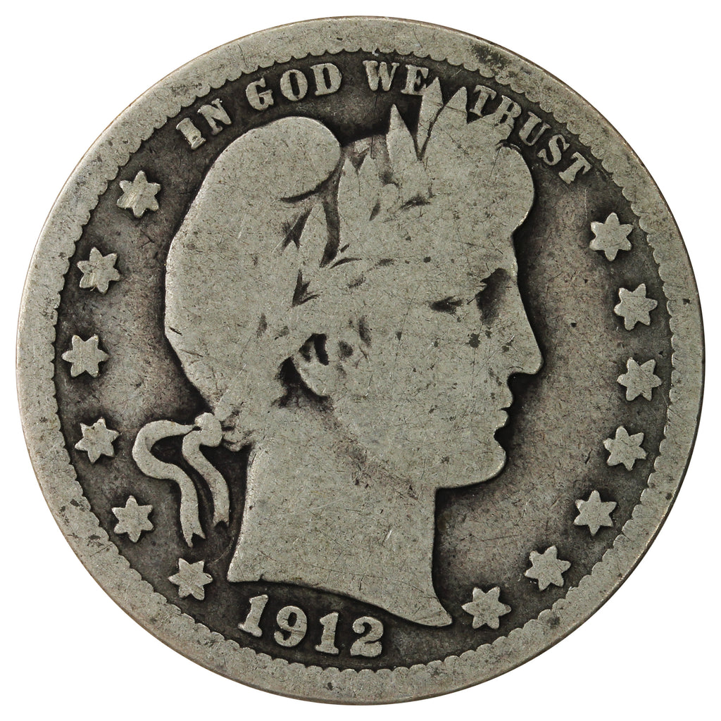 1912 USA Quarter Good (G4)