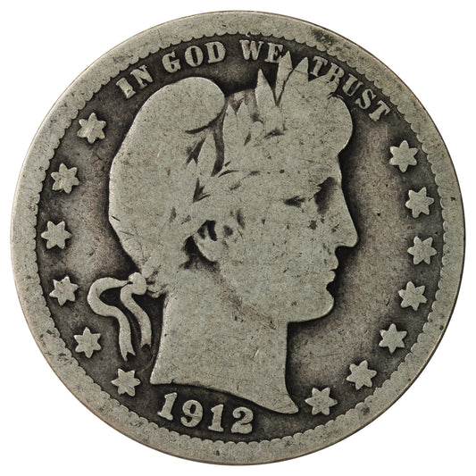 1912 USA Quarter Good (G-4)