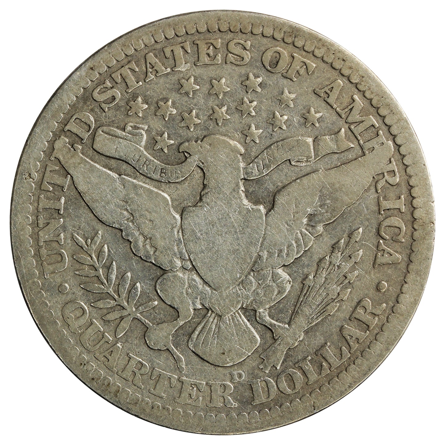 1913 D USA Quarter G-VG (G6)