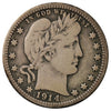 1914 D USA Quarter F-VF (F15)