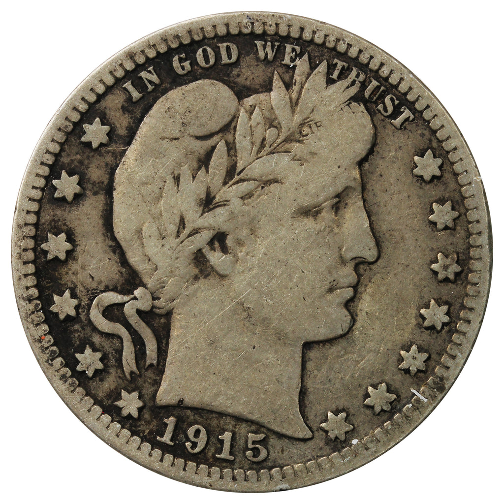 1915 USA Quarter VG-F (VG10)
