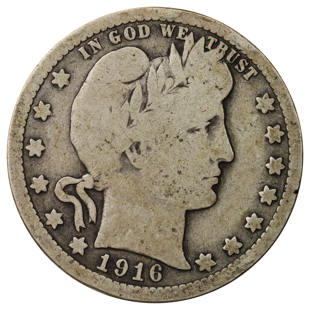 1916 USA Quarter Good (G4)