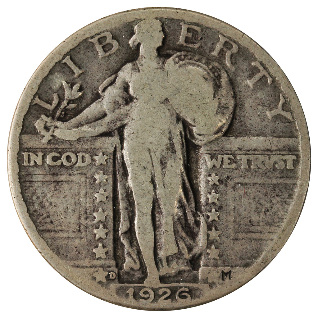 1926 D USA Quarter Very Good (VG8)