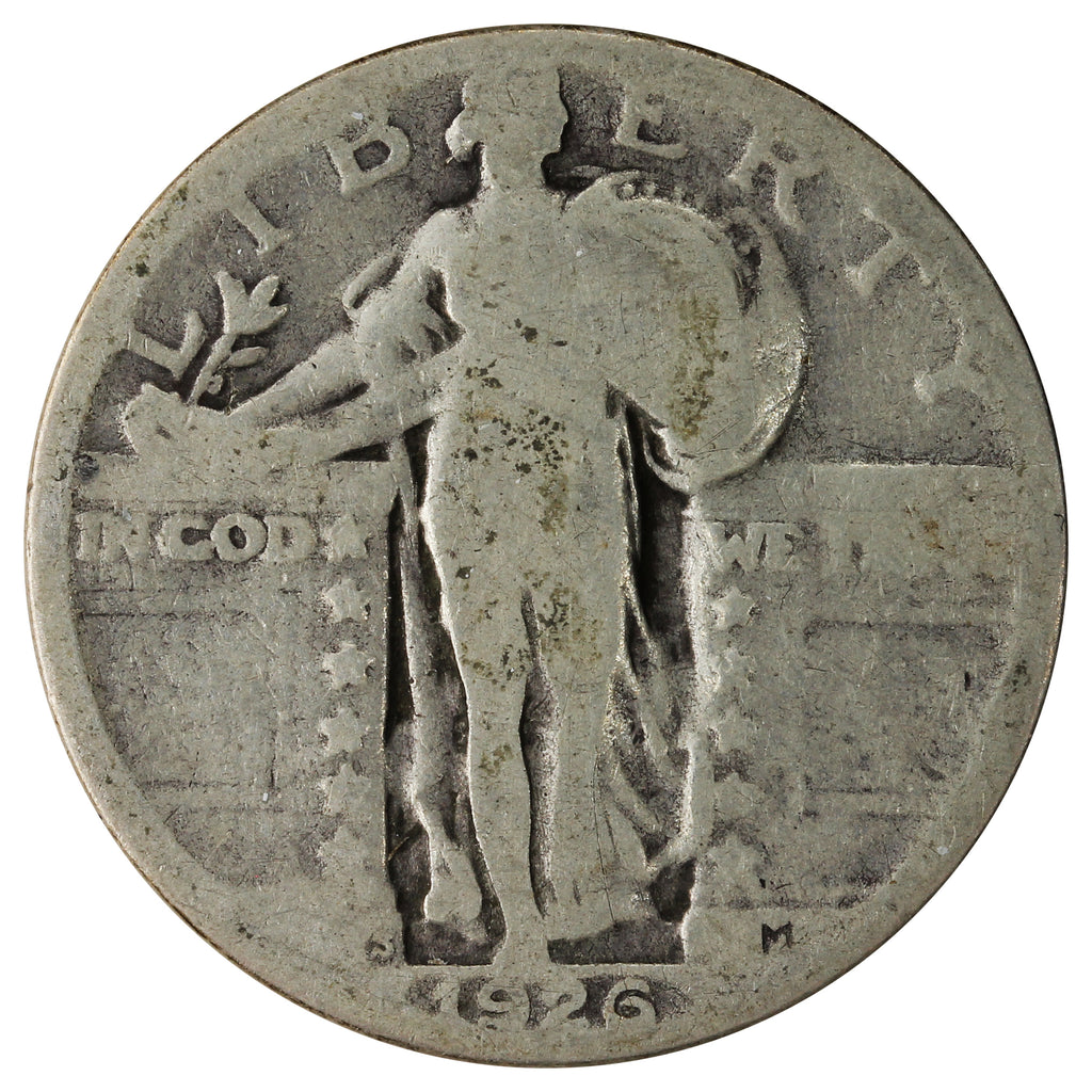 1926 S USA Quarter About Good (AG3)