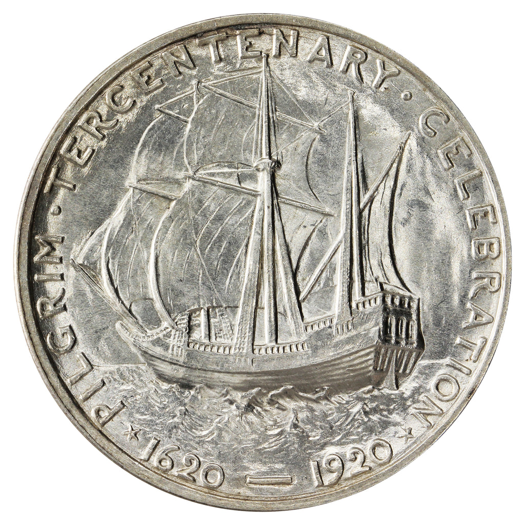 1920 D Pilgrim Tercentenary Brilliant Uncirculated (MS63) $
