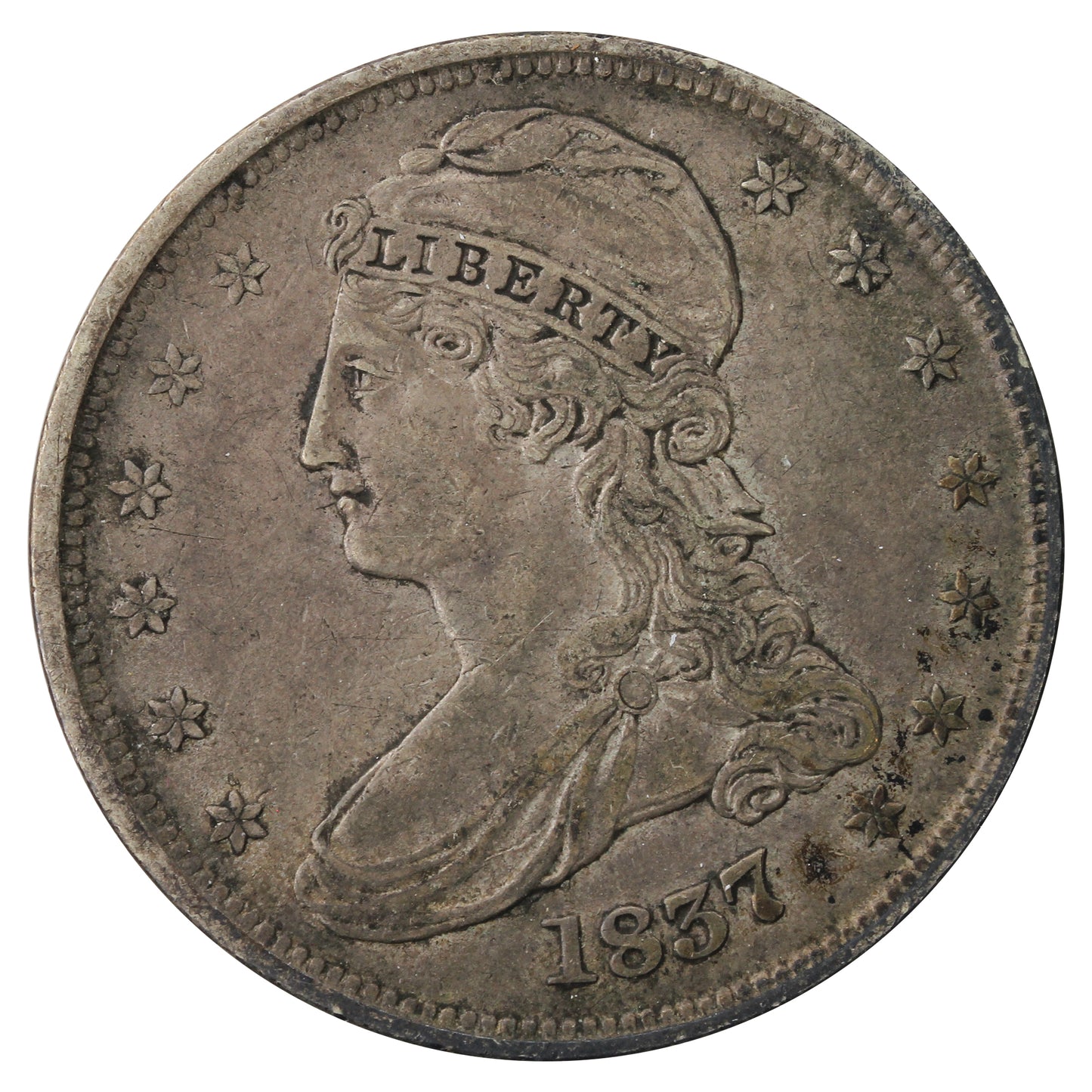 1837 USA Half Dollar Extra Fine (EF40) $
