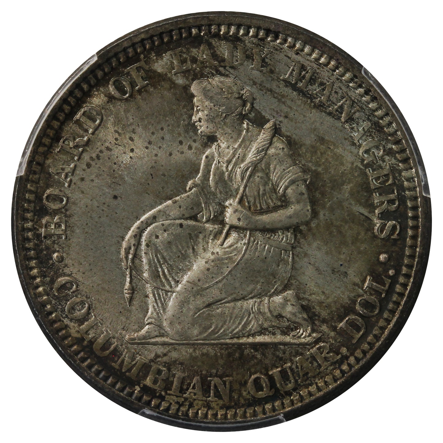 1893 Isabella USA Quarter PCGS Certified MS65