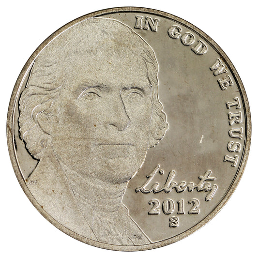 2012 S USA Nickel Proof