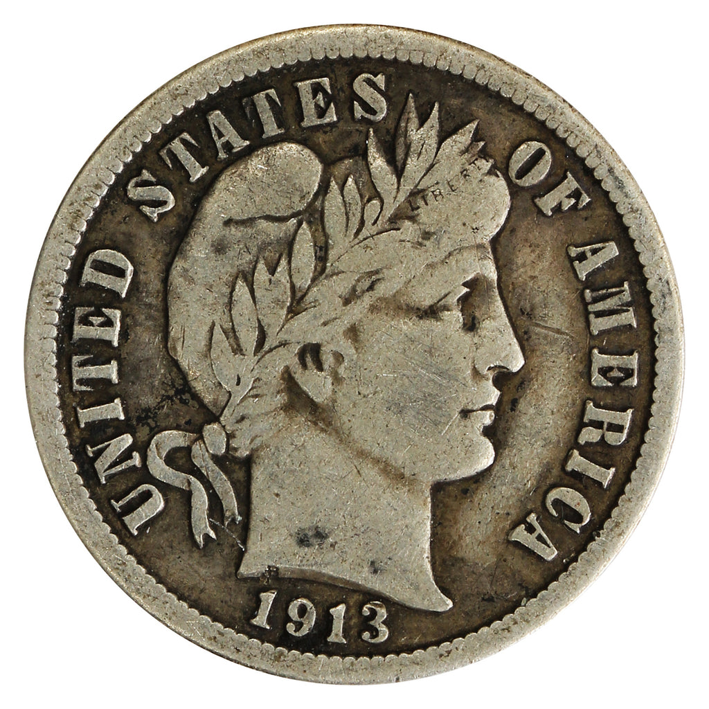 1913 USA Dime VG-F (VG10)