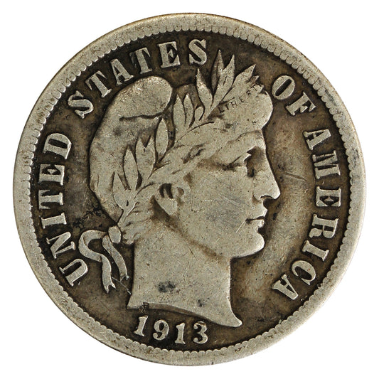 1913 USA Dime VG-F (VG10)