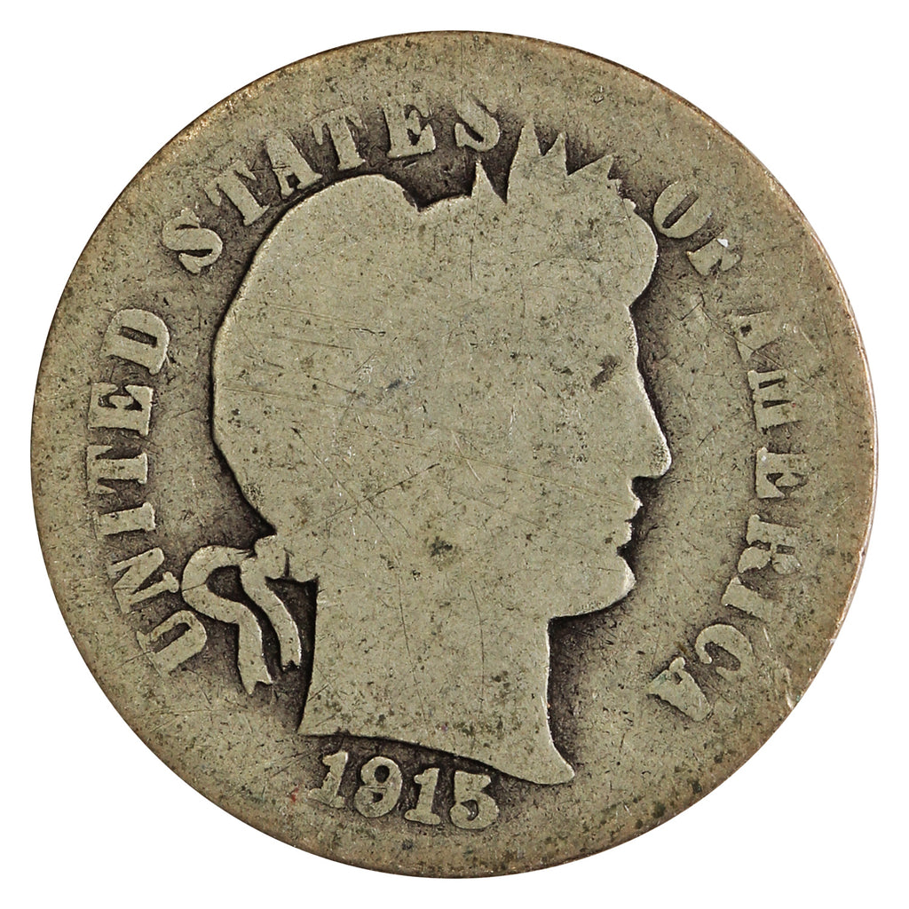 1915 USA Dime About Good (AG3)
