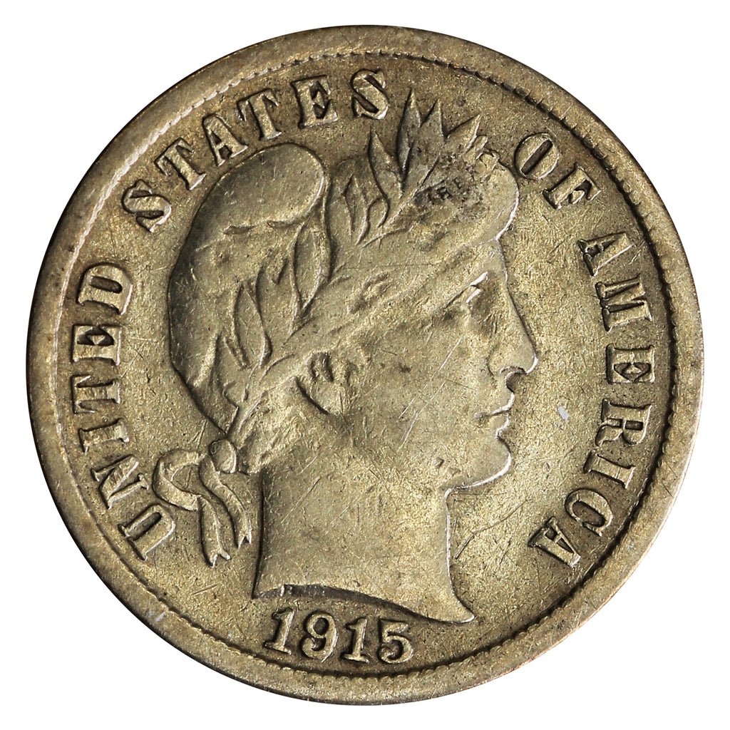 1915 S USA Dime VG-F (VG10)