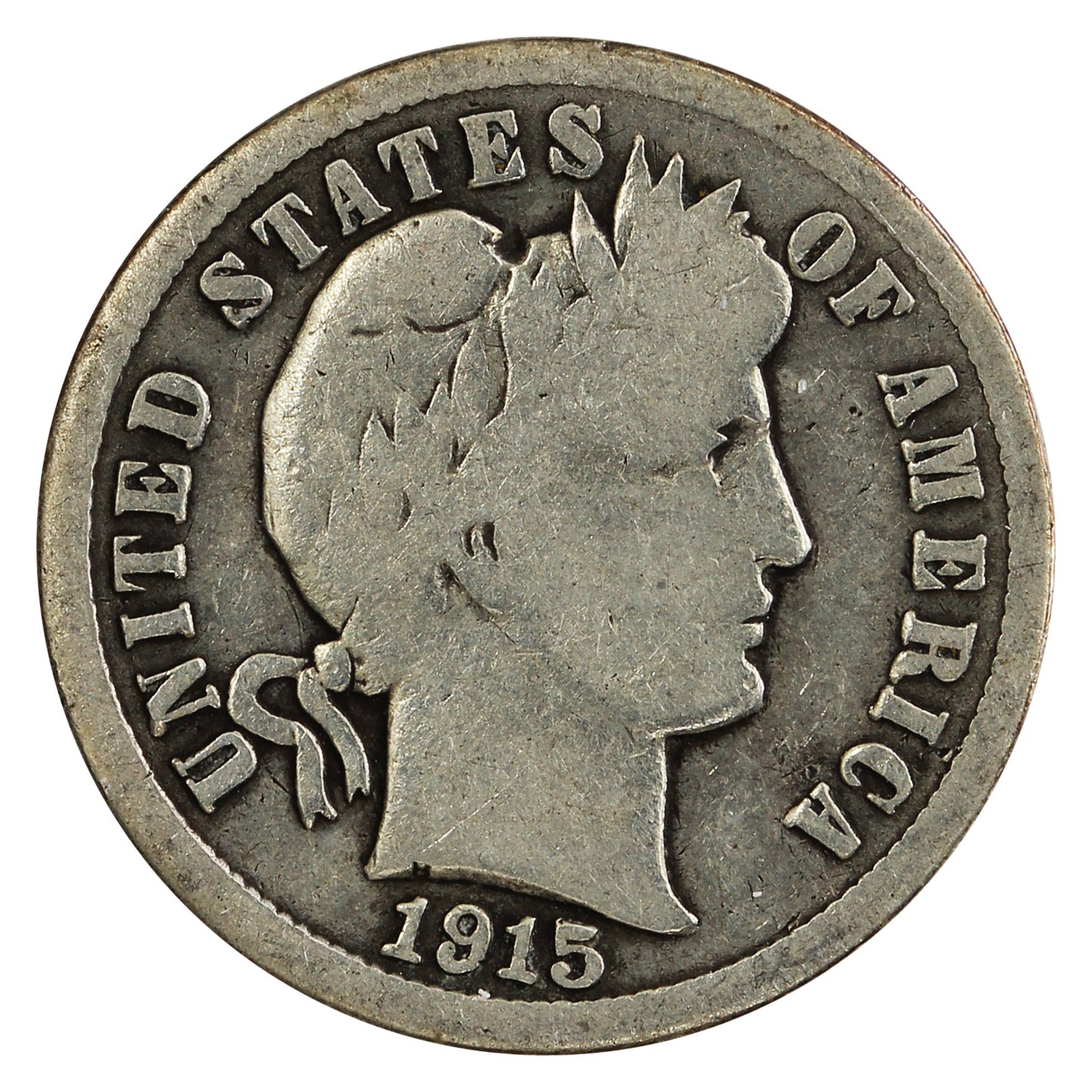 1915 S USA Dime Good (G4)