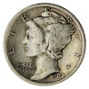 1917 D USA Dime Fine (F12)