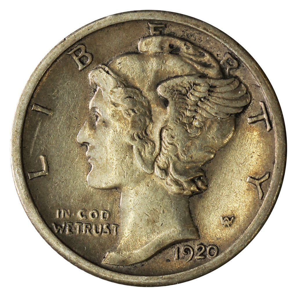 1920 S USA Dime Very Fine (VF20)