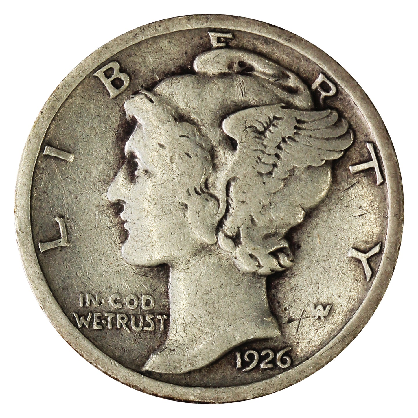 1926 USA Dime VG-F (VG10)