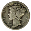 1926 D USA Dime Fine (F12)