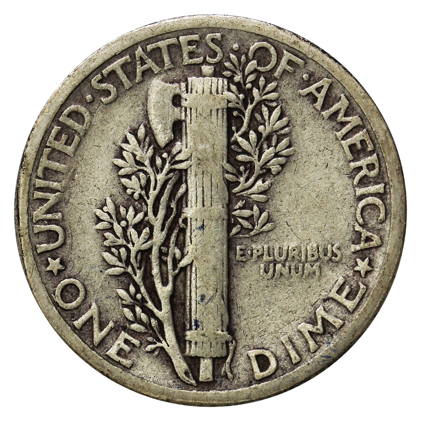 1929 USA Dime Fine (F12)