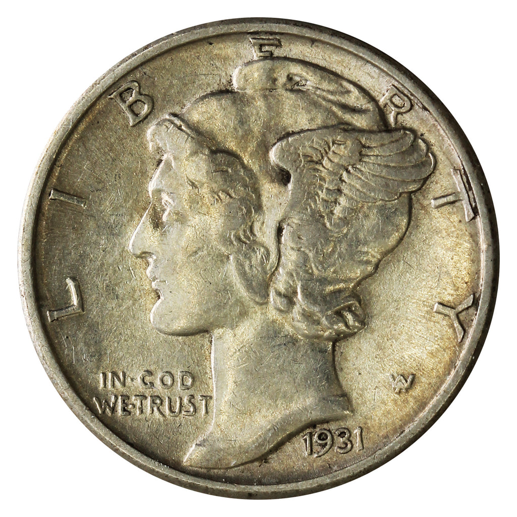 1931 USA Dime EF-AU (EF45)