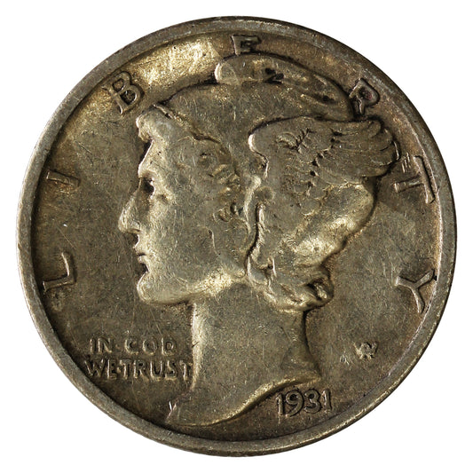 1931 S USA Dime VF-EF (VF30)