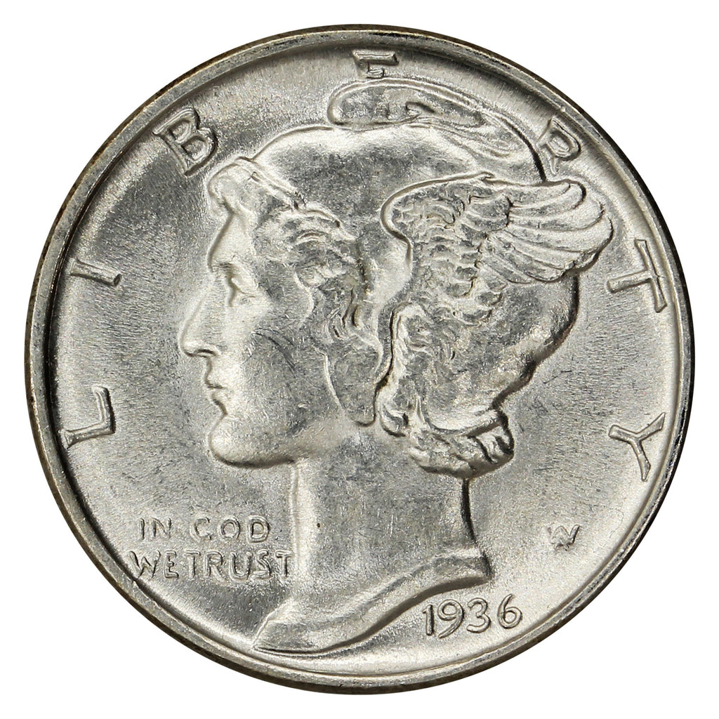 1936 USA Dime Uncirculated (MS60)