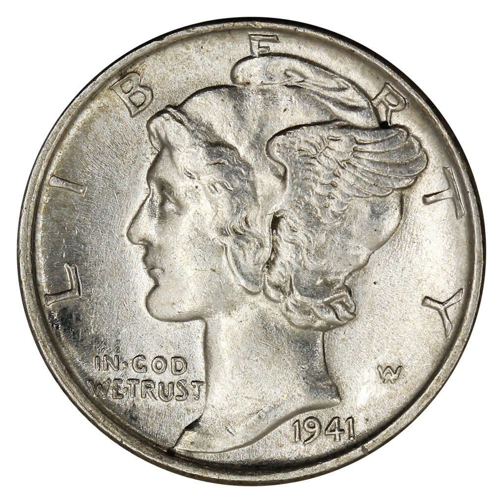 1941 USA Dime Uncirculated (MS60)