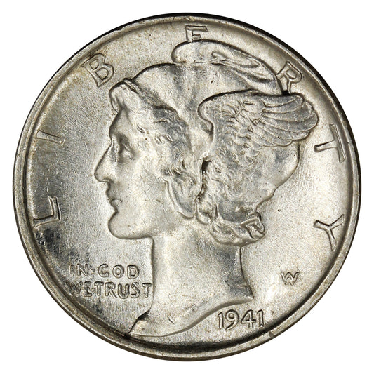 1941 USA Dime Uncirculated (MS60)