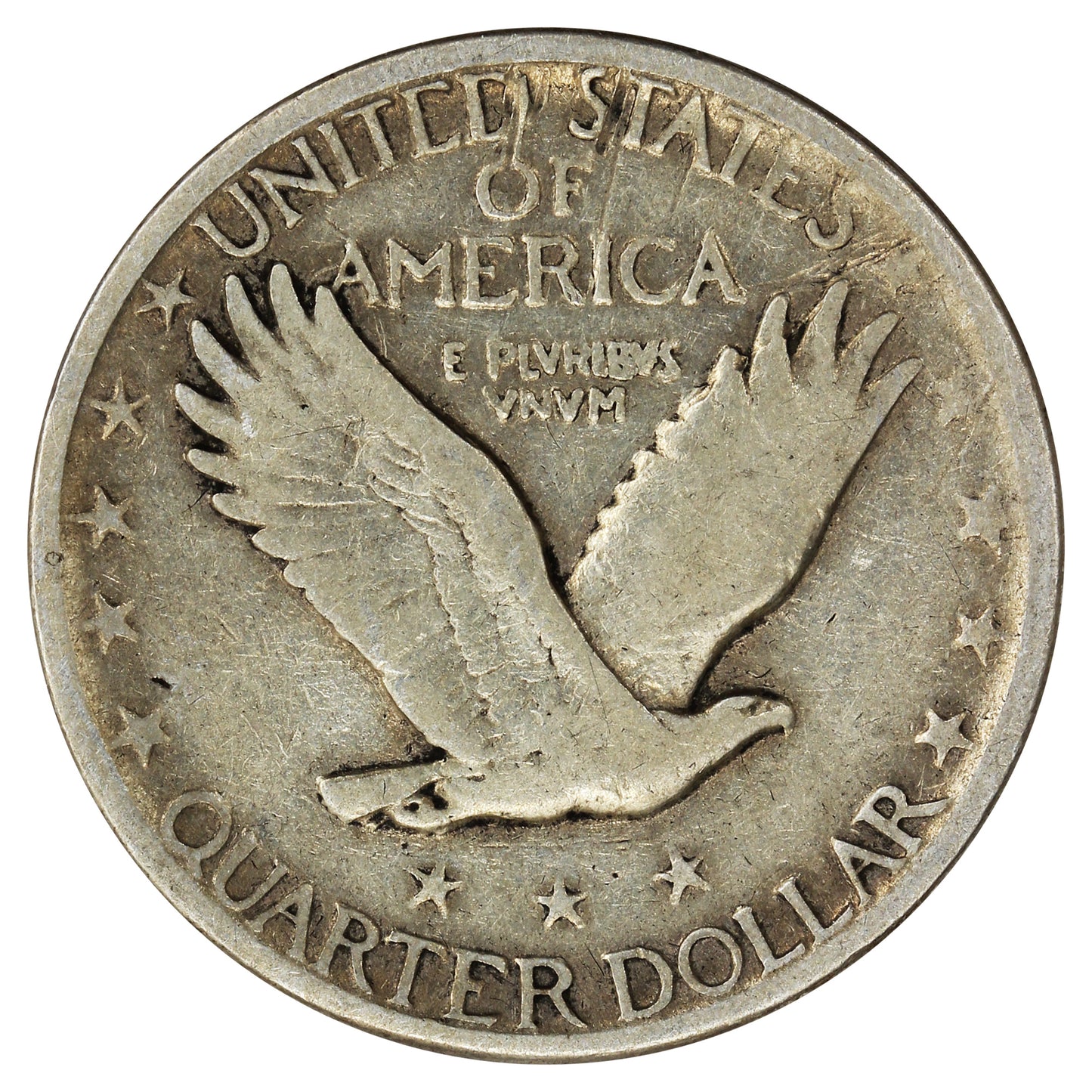 1928 D USA Quarter F-VF (F15)