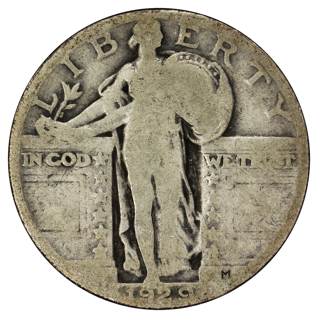 1929 USA Quarter Good (G4)