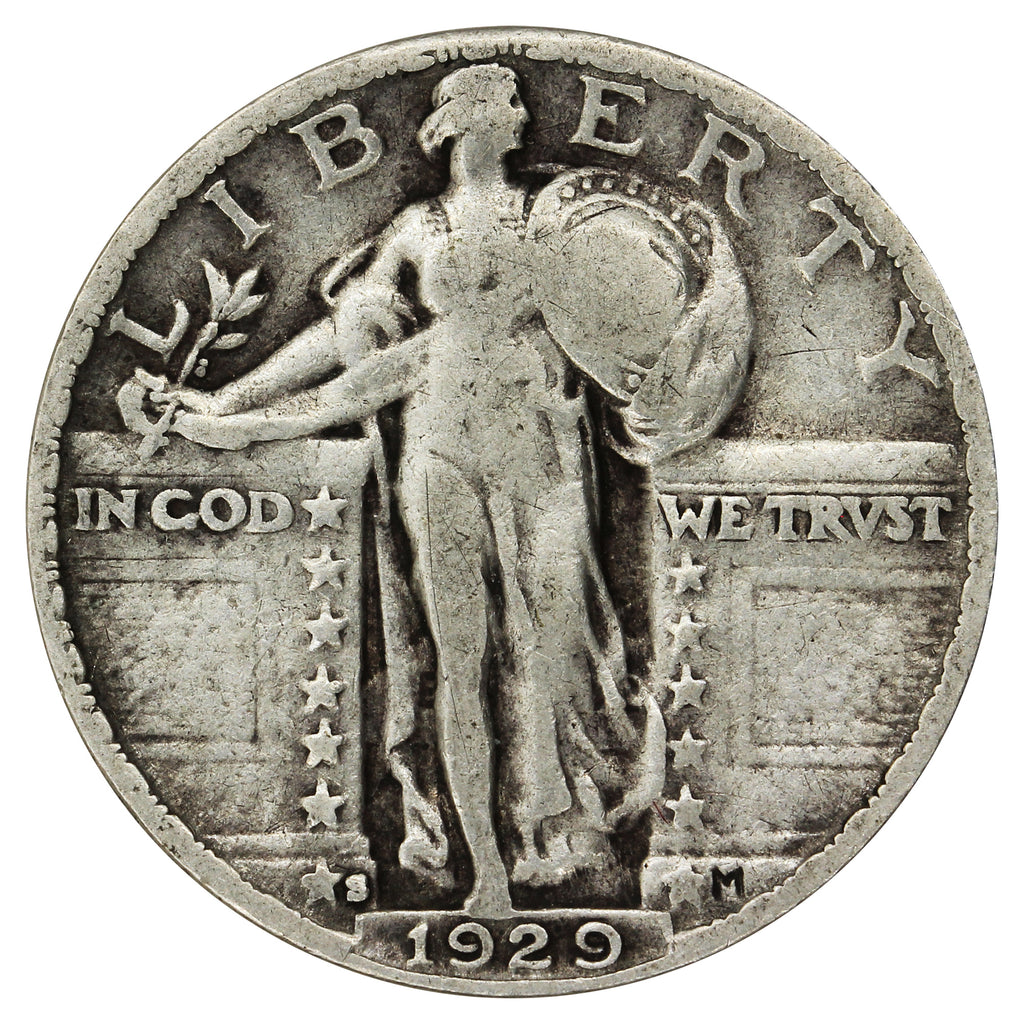 1929 S USA Quarter Very Good (VG8)