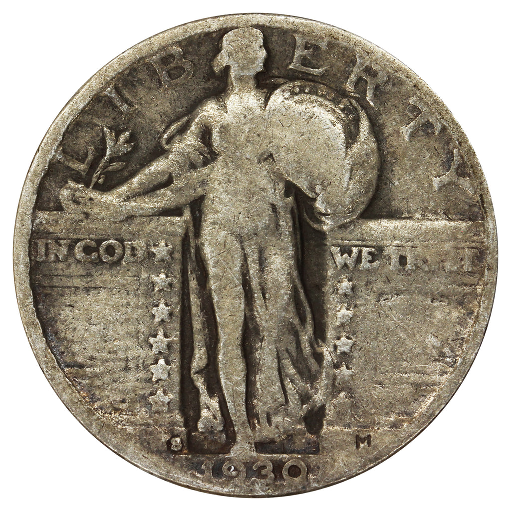 1930 S USA Quarter G-VG (G6)