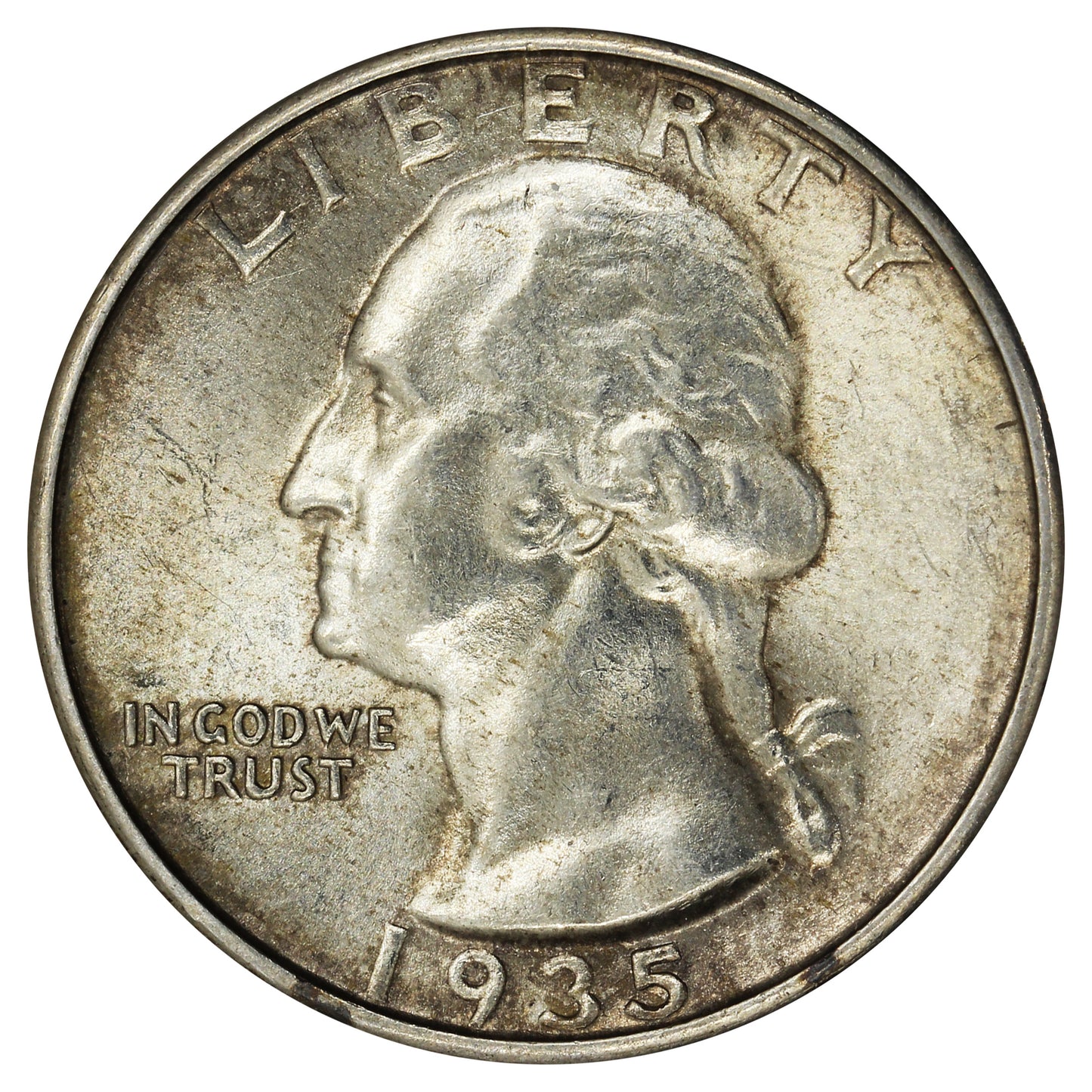 1935 USA Quarter Brilliant Uncirculated (MS63)