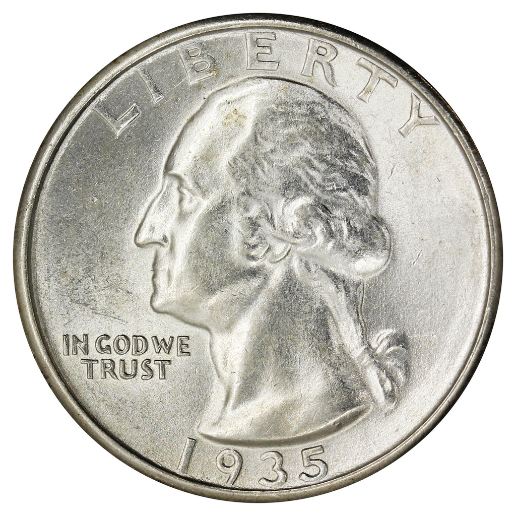 1935 USA Quarter Uncirculated (MS60)