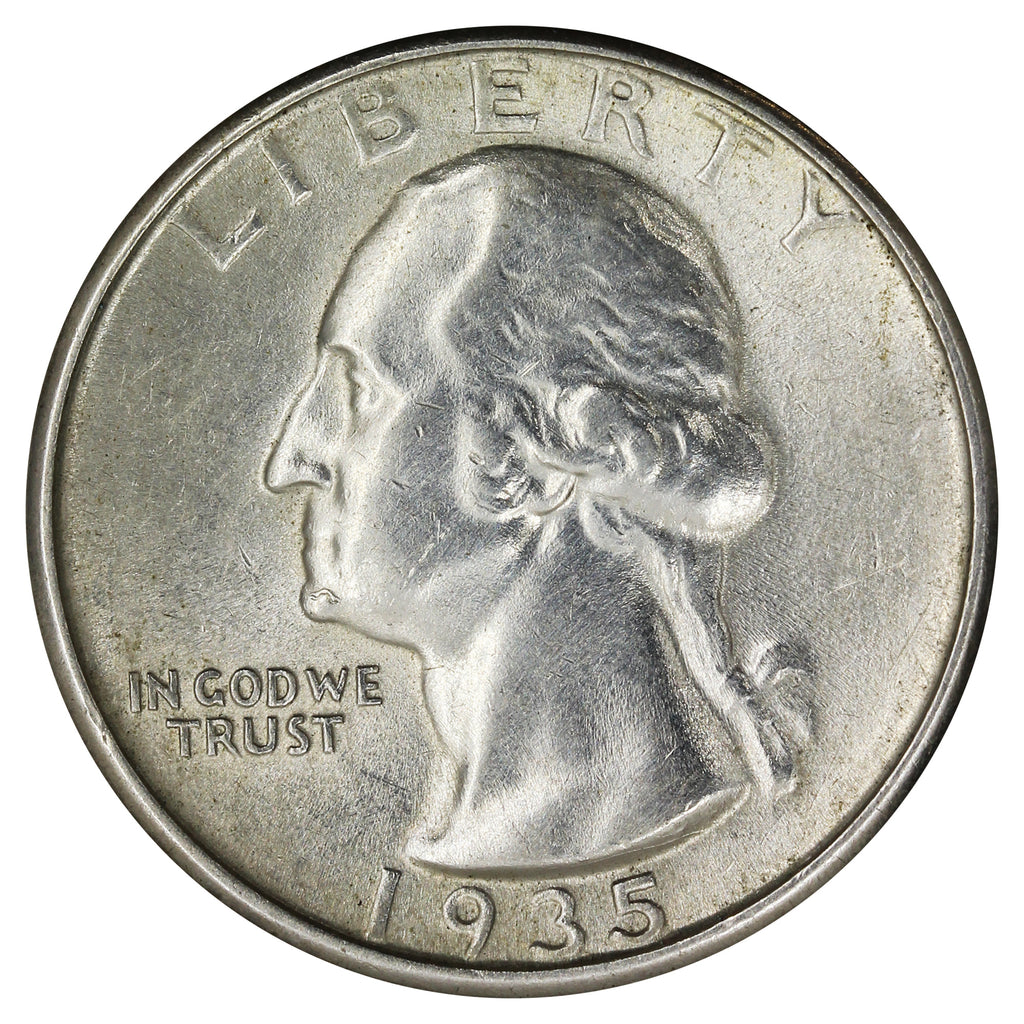 1935 USA Quarter AU-UNC (AU55)