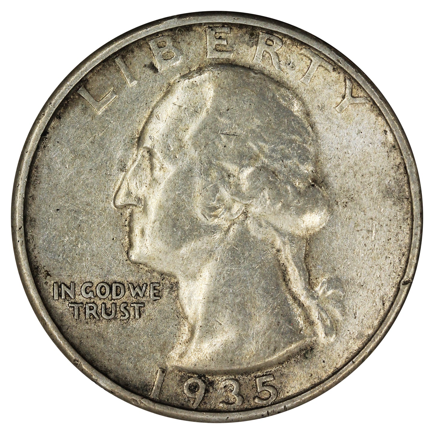 1935 USA Quarter Extra Fine (EF40)