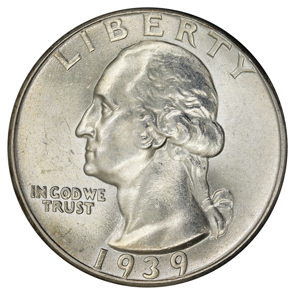 1939 USA Quarter Brilliant Uncirculated (MS63)