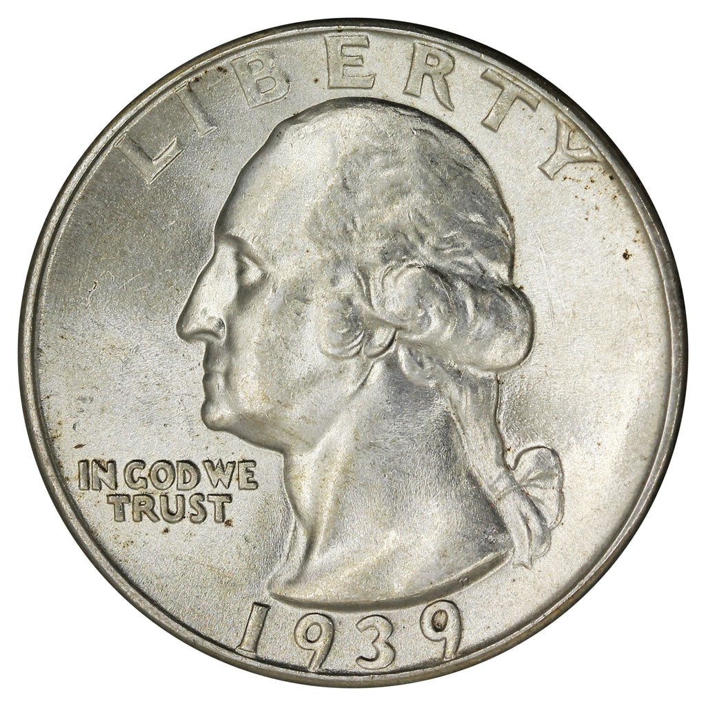 1939 USA Quarter UNC+ (MS62)