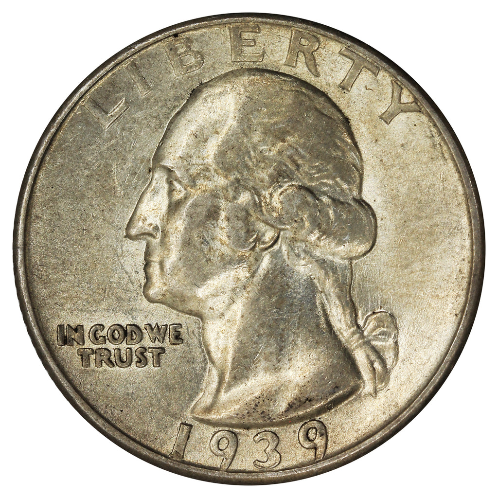 1939 USA Quarter EF-AU (EF45)