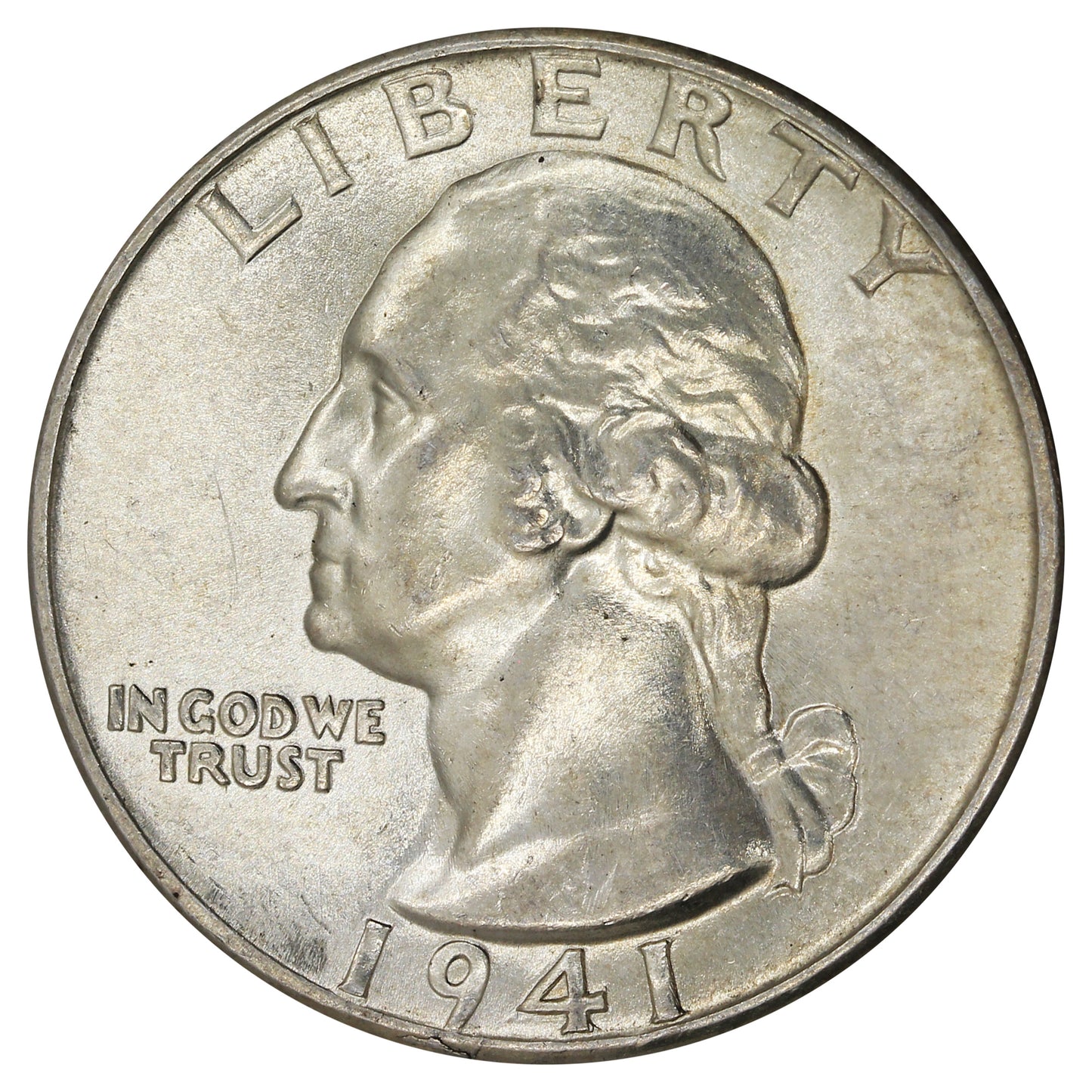 1941 USA Quarter UNC+ (MS62)