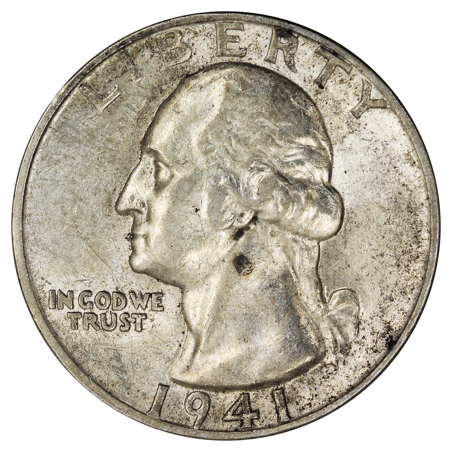 1941 USA Quarter Almost Uncirculated (AU50)