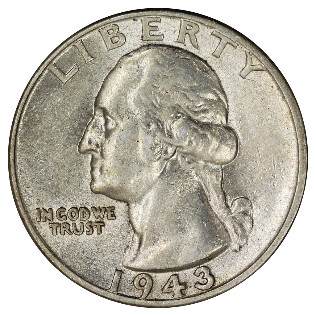 1943 USA Quarter Almost Uncirculated (AU50)