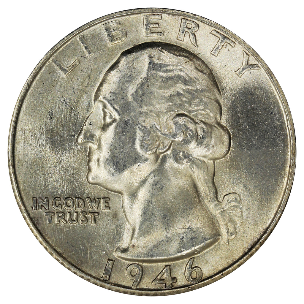 1946 S USA Quarter Choice Brilliant Uncirculated (MS64)